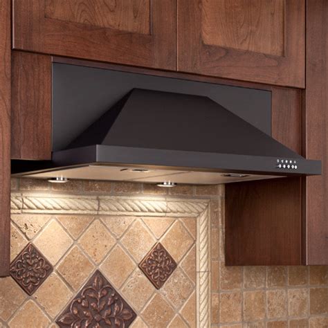 30 inch under cabinet range hood black stainless steel|30 inch black kitchen hoods.